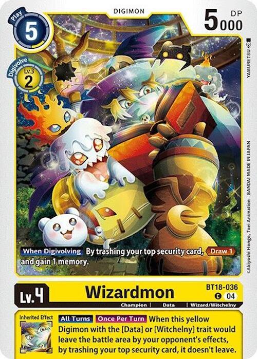 Wizardmon BT18-036 C (Release Special Booster 2.0) 