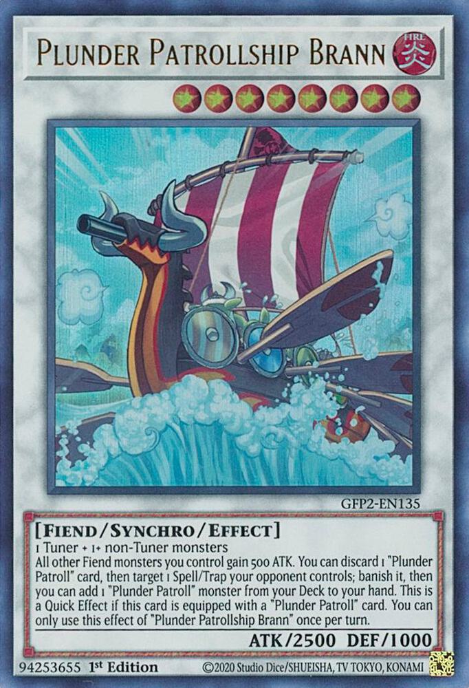 Plunder Patrollship Brann GFP2-EN135 (Ghosts From the Past: The 2nd Haunting)  - 1st Edition