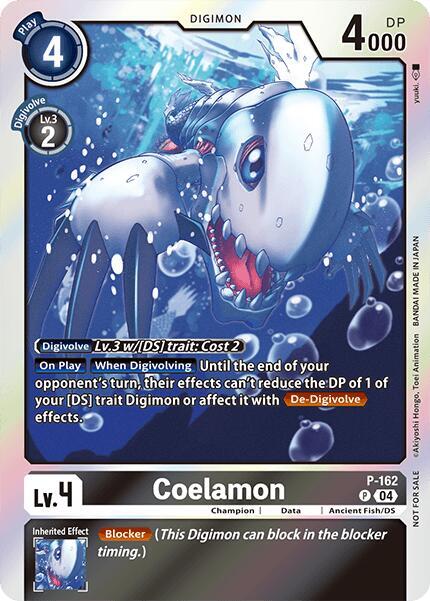 Coelamon Chain of Liberation Upgrade Pack P-162 P (Digimon Promotion Cards)  - Foil