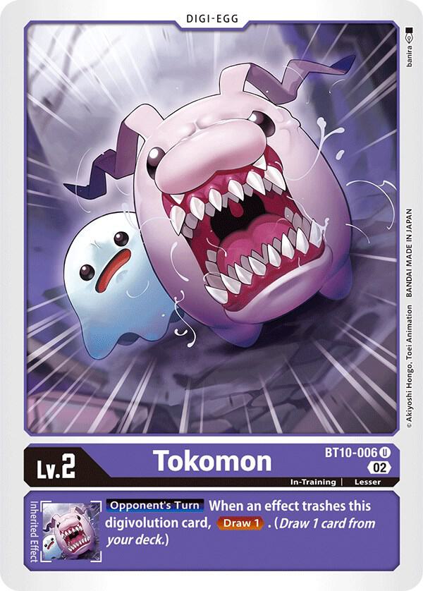 Tokomon BT10-006 U (Xros Encounter) 