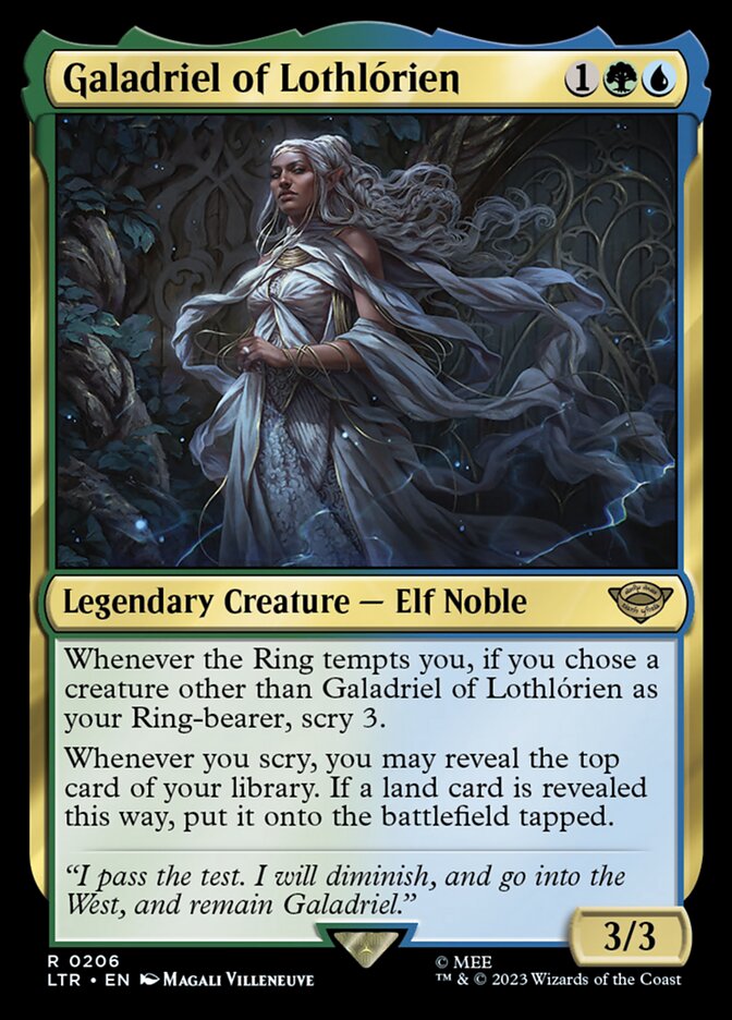 Galadriel of Lothlorien 206 (Universes Beyond: The Lord of the Rings: Tales of Middle-earth) 