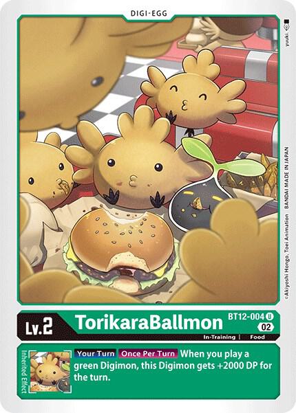 TorikaraBallmon BT12-004 U (Across Time) 