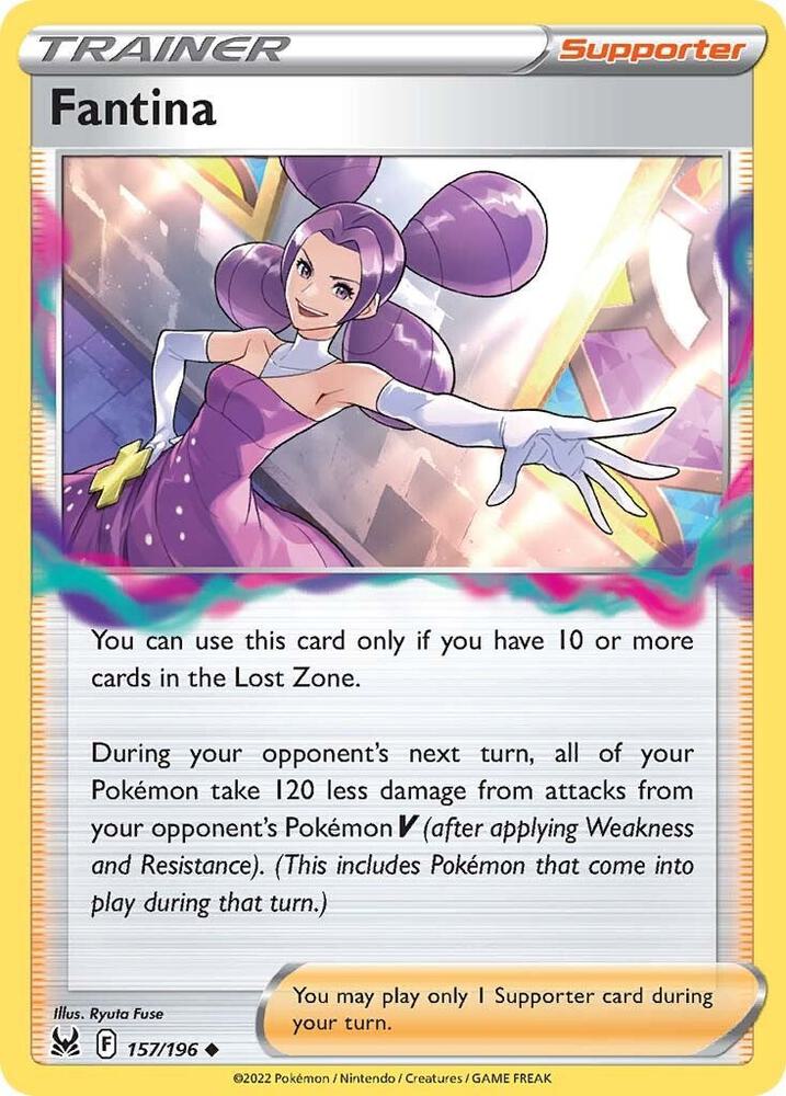 Fantina 157/196 (SWSH11: Lost Origin) 