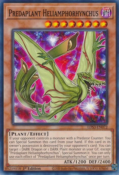 Predaplant Heliamphorhynchus LDS3-EN072 (Legendary Duelists: Season 3)  - 1st Edition