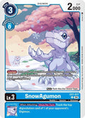 SnowAgumon EX7-017 C (Digimon LIBERATOR) 