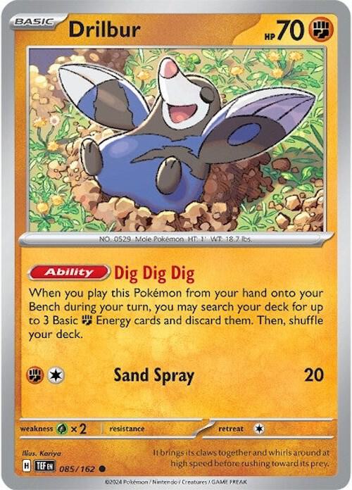 Drilbur 085/162 (SV05: Temporal Forces) 