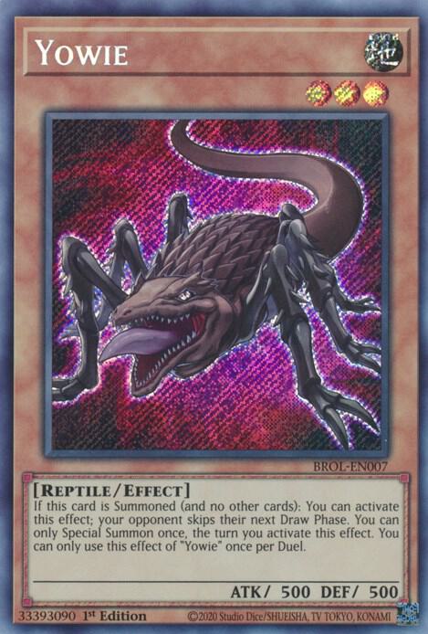 Yowie BROL-EN007 (Brothers of Legend)  - 1st Edition