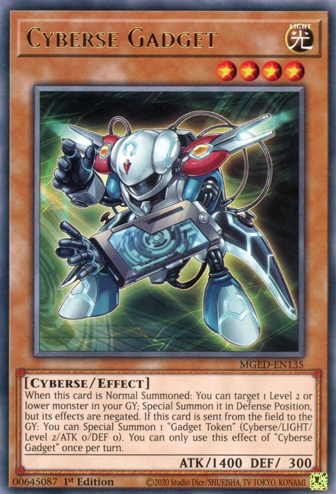 Cyberse Gadget MGED-EN135 (Maximum Gold: El Dorado)  - 1st Edition