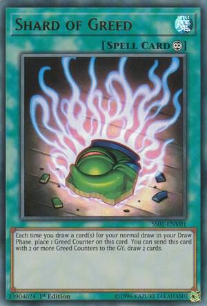 Shard of Greed SS01-ENV01 (Speed Duel Decks: Destiny Masters)  - 1st Edition
