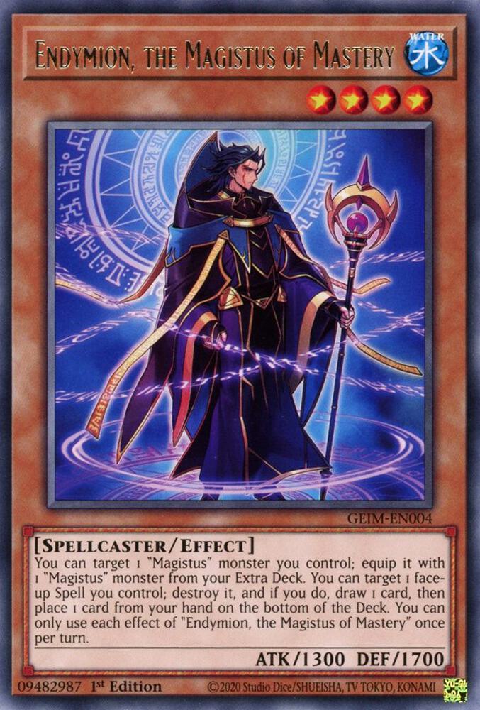 Endymion, the Magistus of Mastery GEIM-EN004 (Genesis Impact)  - 1st Edition