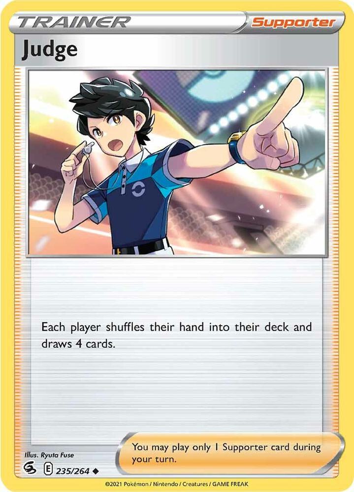 Judge 235/264 (SWSH08: Fusion Strike) 