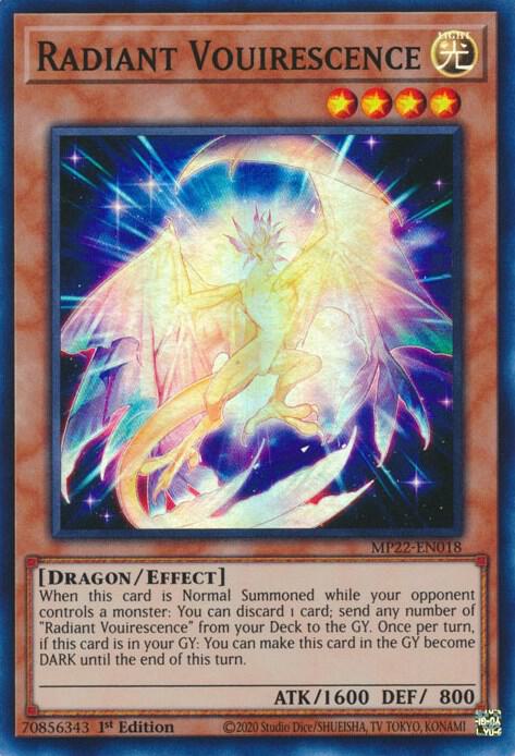 Radiant Vouirescence MP22-EN018 (2022 Tin of the Pharaoh's Gods)  - 1st Edition