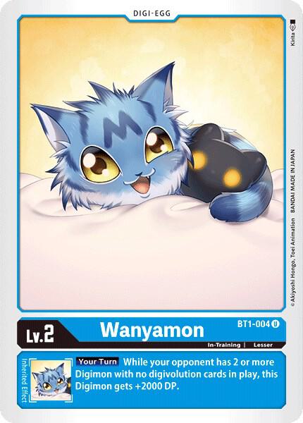 Wanyamon BT1-004 U (Release Special Booster 1.0) 