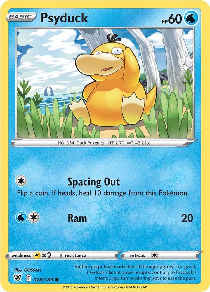 Psyduck 028/189 (SWSH10: Astral Radiance) 
