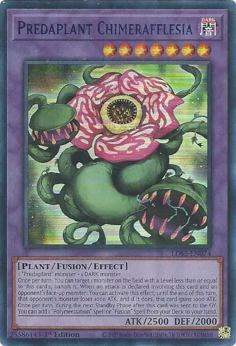Predaplant Chimerafflesia Blue LDS3-EN074 (Legendary Duelists: Season 3)  - 1st Edition