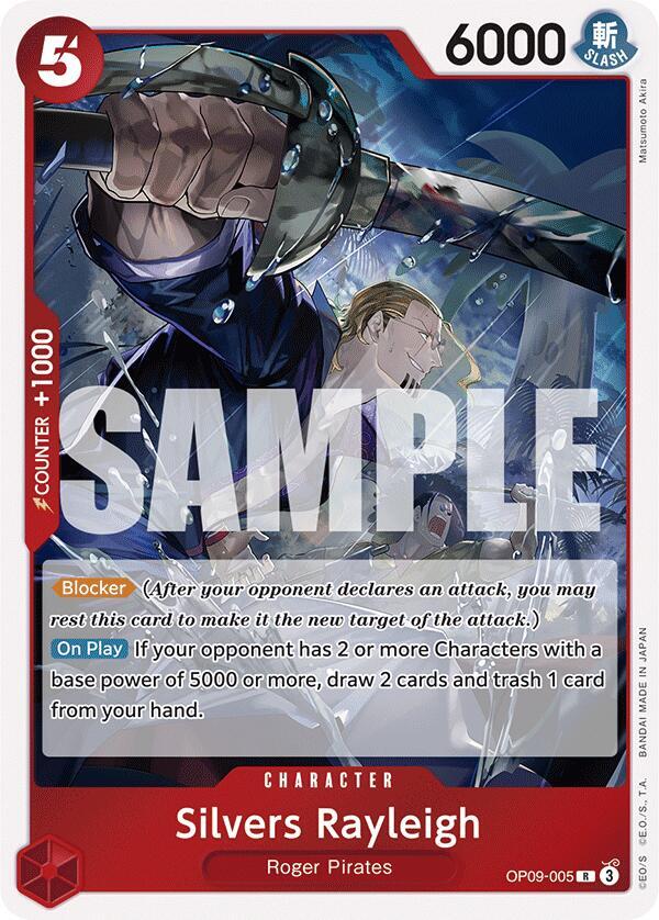 Silvers Rayleigh OP09-005 (Emperors in the New World)  - Foil