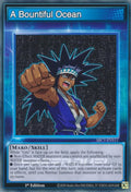 A Bountiful Ocean SBC1-ENS11 (Speed Duel: Streets of Battle City)  - 1st Edition