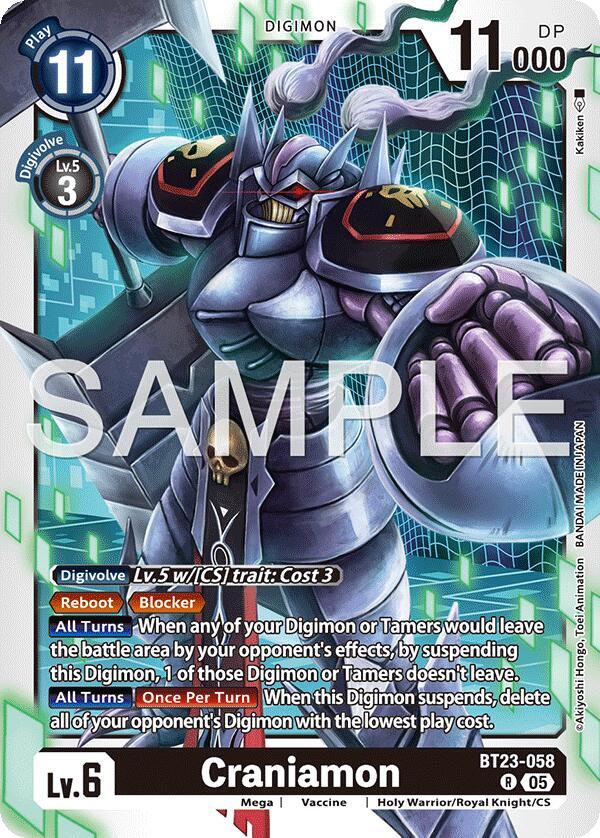 Craniamon BT23-058 R (Hackers' Slumber)  - Foil