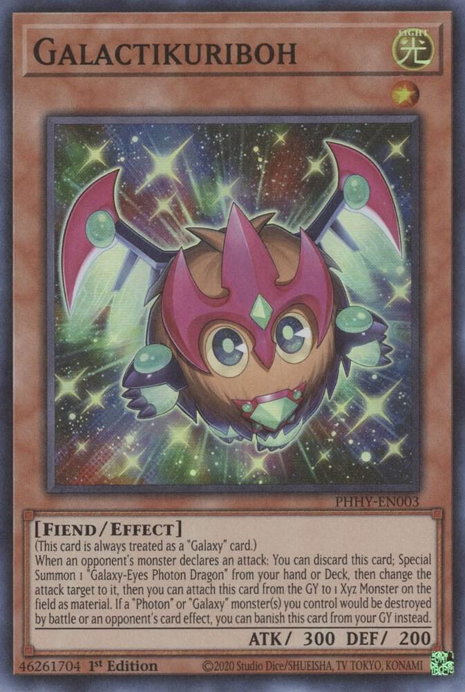 Galactikuriboh PHHY-EN003 (Photon Hypernova)  - 1st Edition