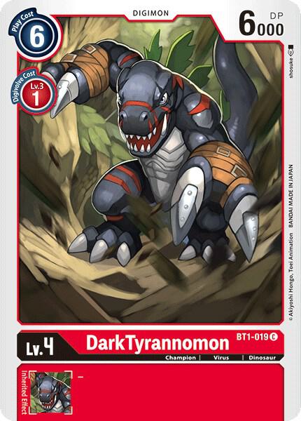 DarkTyrannomon BT1-019 C (Release Special Booster 1.0) 