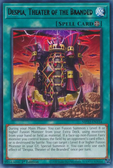 Despia Theater of the Branded MP22-EN154 (2022 Tin of the Pharaoh's Gods)  - 1st Edition