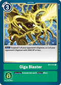 Giga Blaster BT1-111 R (Release Special Booster 1.0) 