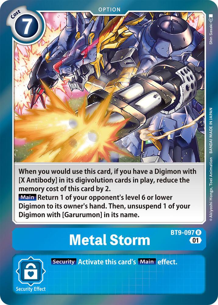 Metal Storm BT9-097 R (X Record)  - Foil