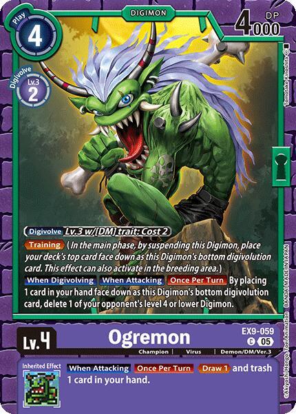Ogremon EX9-059 C (Versus Monsters) 