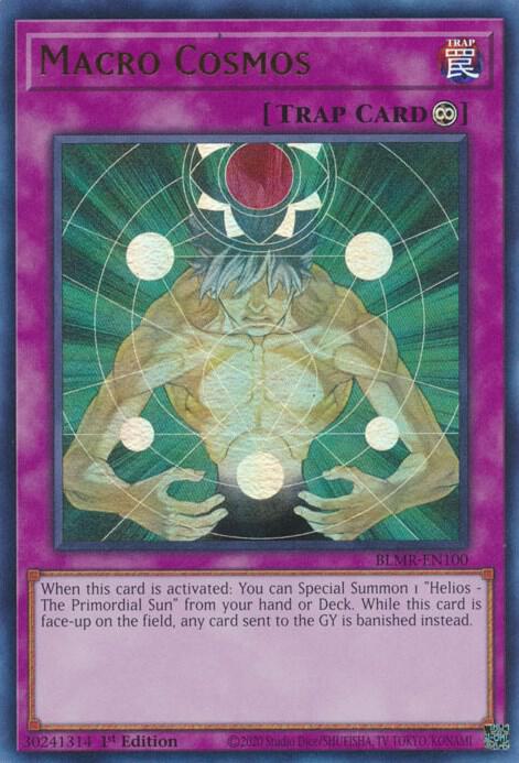 Macro Cosmos BLMR-EN100 (Battles of Legend: Monstrous Revenge)  - 1st Edition