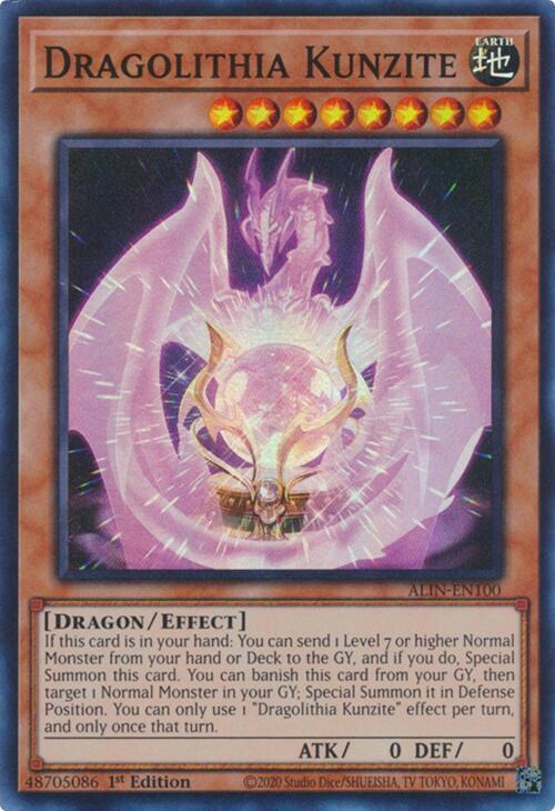 Dragolithia Kunzite ALIN-EN100 (Alliance Insight)  - 1st Edition