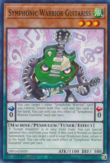 Symphonic Warrior Guitariss DIFO-EN020 (Dimension Force)  - 1st Edition