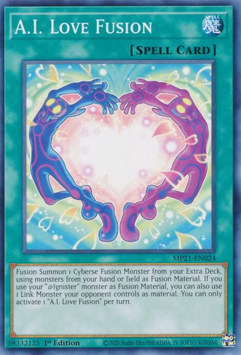 AI Love Fusion MP21-EN024 (2021 Tin of Ancient Battles)  - 1st Edition
