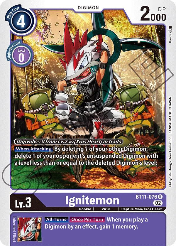 Ignitemon BT11-076 U (Dimensional Phase) 