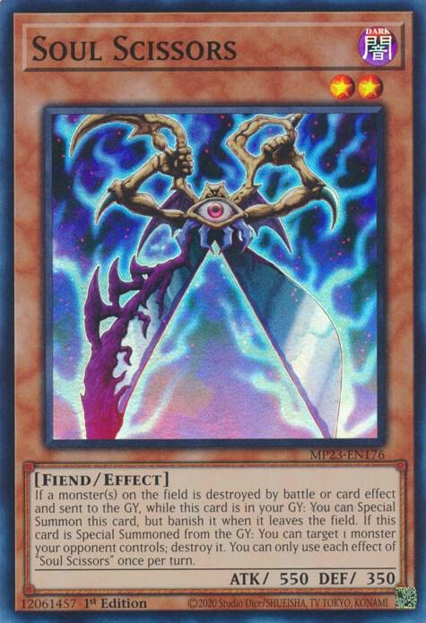 Soul Scissors MP23-EN176 (25th Anniversary Tin: Dueling Heroes Mega Pack)  - 1st Edition