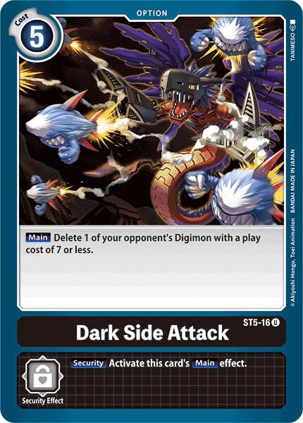 Dark Side Attack ST5-16 U (Starter Deck 05: Machine Black) 