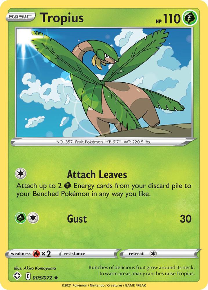 Tropius 005/072 (Shining Fates) 