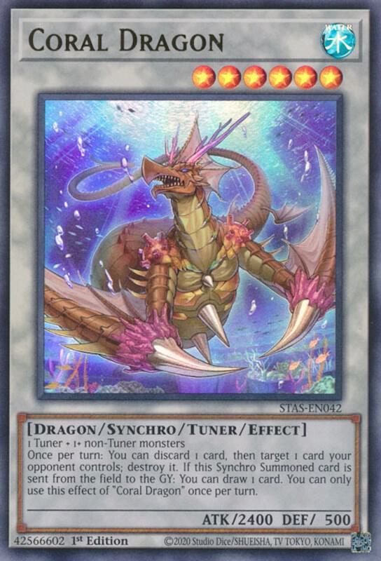 Coral Dragon STAS-EN042 (2-Player Starter Set)  - 1st Edition