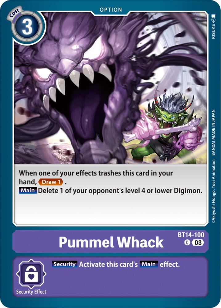 Pummel Whack BT14-100 C (Blast Ace) 
