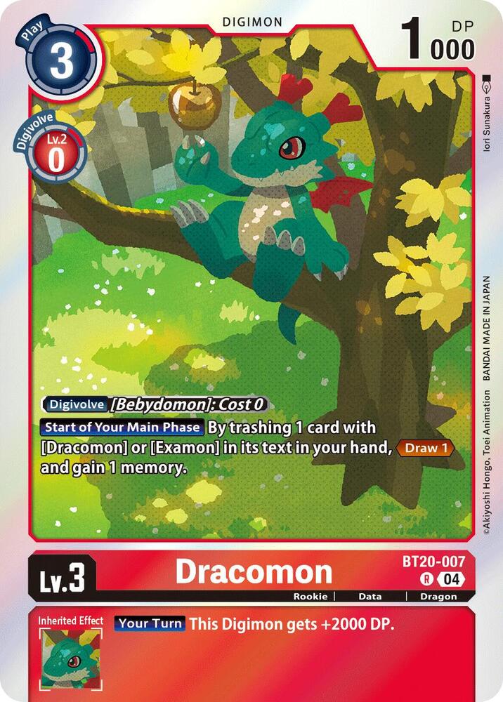 Dracomon BT20-007 R (Release Special Booster 2.5)  - Foil