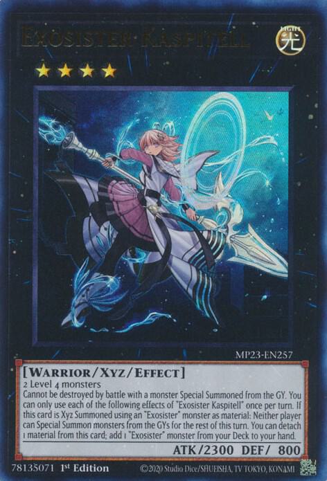 Exosister Kaspitell MP23-EN257 (25th Anniversary Tin: Dueling Heroes Mega Pack)  - 1st Edition