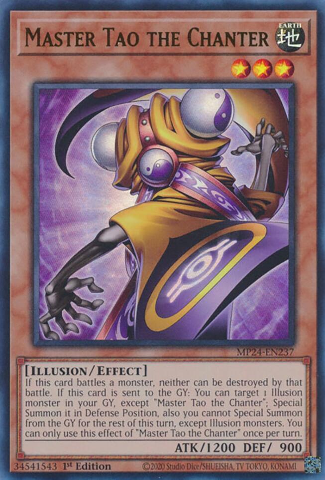 Master Tao the Chanter MP24-EN237 (25th Anniversary Tin: Dueling Mirrors)  - 1st Edition