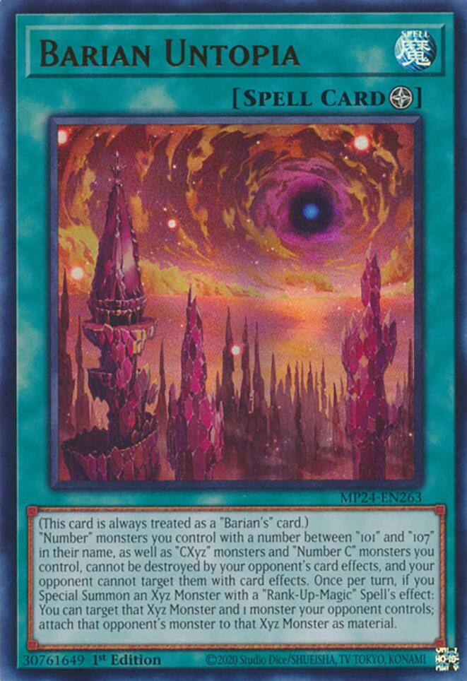 Barian Untopia MP24-EN263 (25th Anniversary Tin: Dueling Mirrors)  - 1st Edition