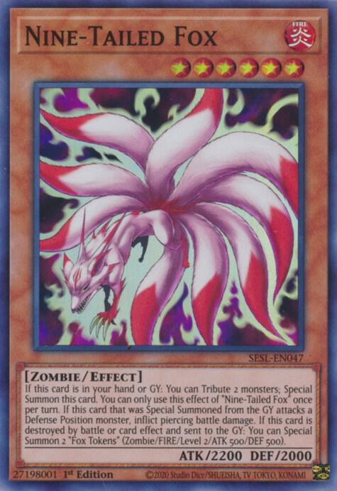 Nine Tailed Fox SESL-EN047 (Secret Slayers)  - 1st Edition