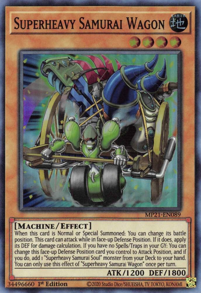 Superheavy Samurai Wagon MP21-EN089 (2021 Tin of Ancient Battles)  - 1st Edition
