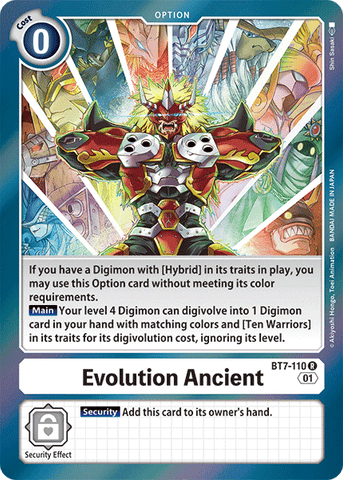 Evolution Ancient [BT7-110] [Next Adventure]