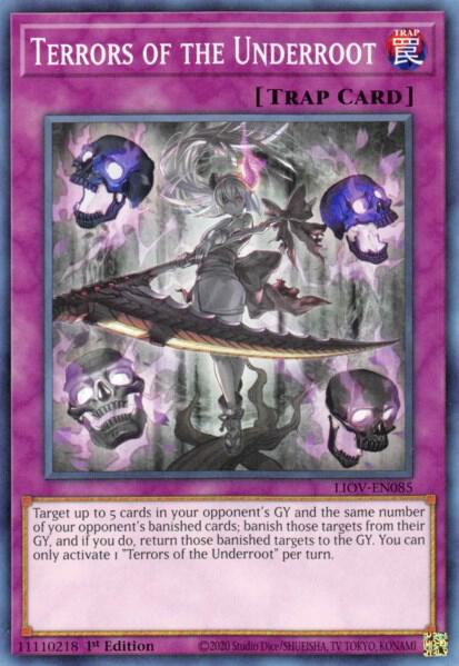 Terrors of the Underroot LIOV-EN085 (Lightning Overdrive)  - 1st Edition