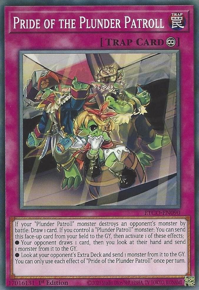 Pride of the Plunder Patroll ETCO-EN090 (Eternity Code)  - 1st Edition