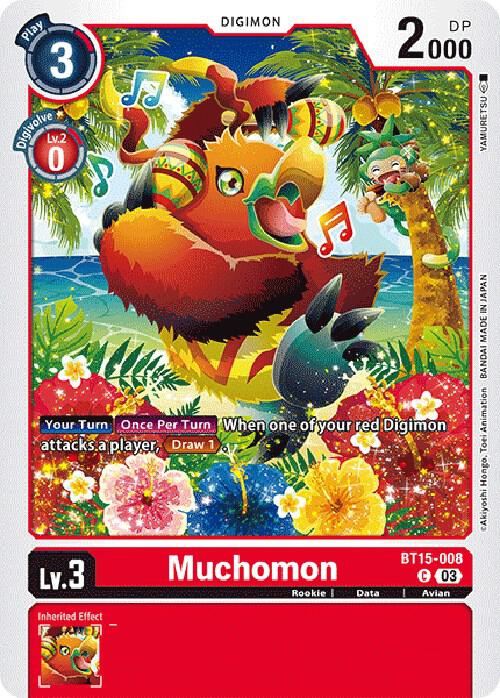 Muchomon BT15-008 C (Exceed Apocalypse) 