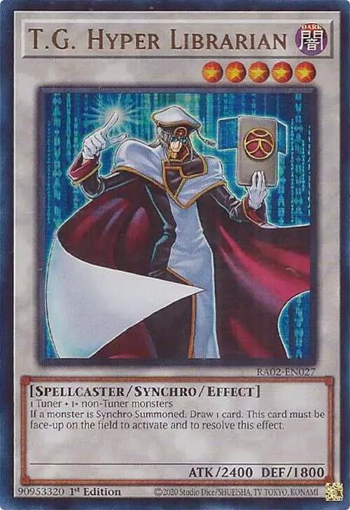TG Hyper Librarian UR RA02-EN027 (25th Anniversary Rarity Collection II)  - 1st Edition