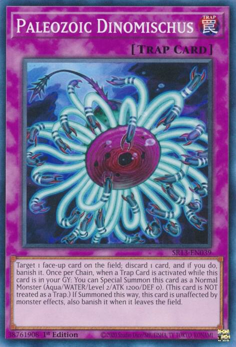 Paleozoic Dinomischus SR13-EN039 (Structure Deck: Dark World)  - 1st Edition
